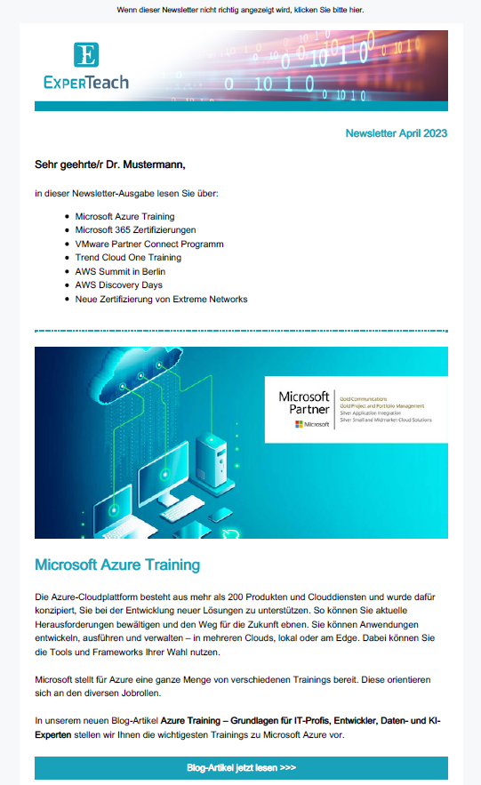 Newsletter April 2023 als PDF öffnen
